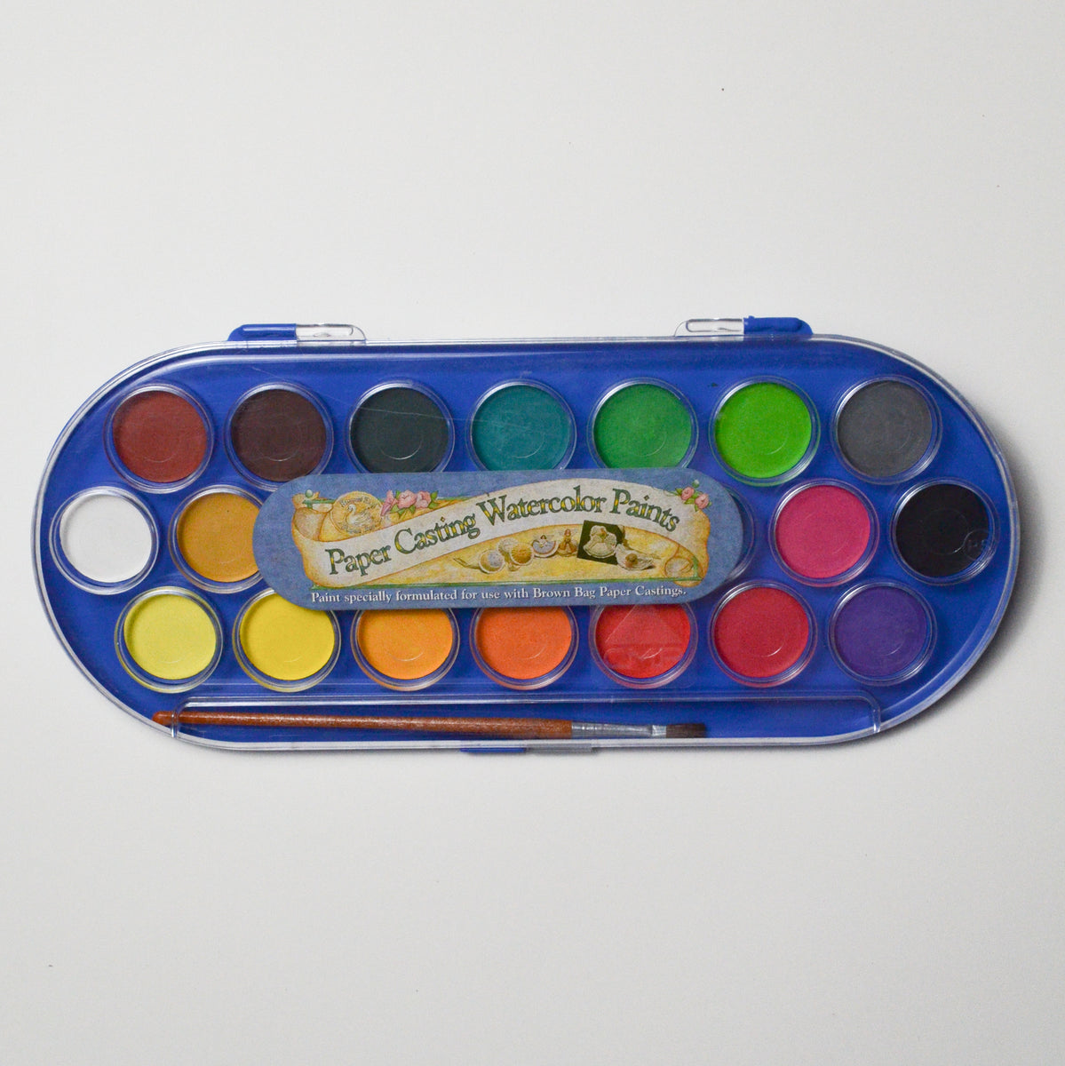 Paper Casting Watercolor Paint Palette - 22 Colors – Make & Mend